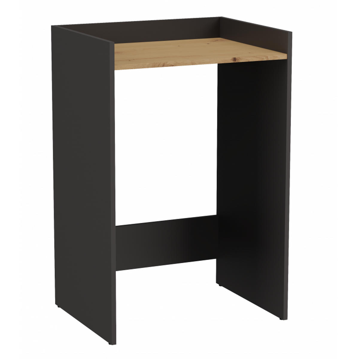 WASCHMASCHINENUMBAUSCHRANK Anthrazit, Eiche 64/97,5/50 - Anthrazit, Holzwerkstoff (64/98/50cm) - RAUMHIRSCH FURNITURE