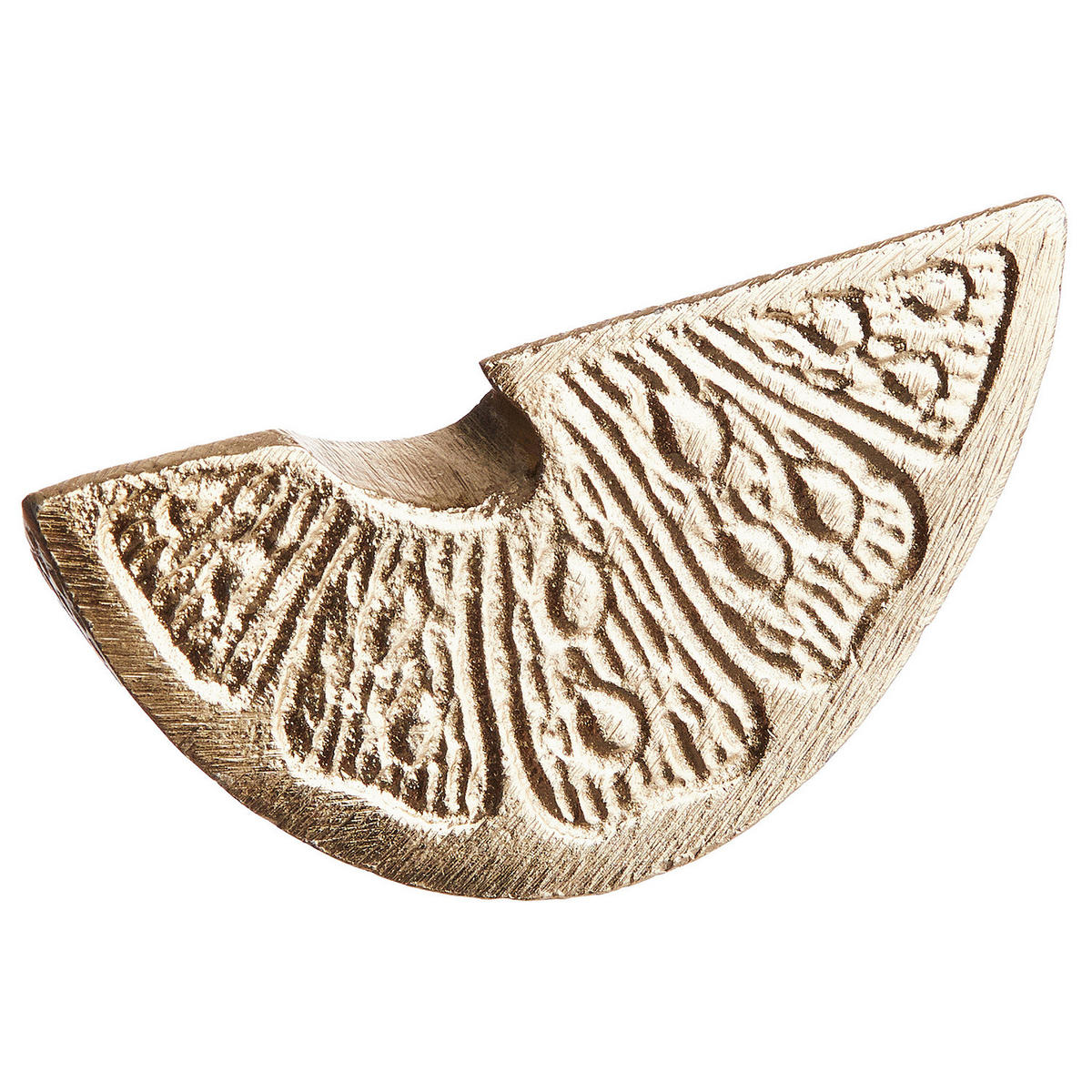 FLASCHENÖFFNER Lemon - Goldfarben, Metall (9cm) - Butlers