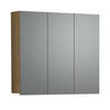 SPIEGELSCHRANK PureBliss Eiche Dekor - Eichefarben, Holzwerkstoff (90/80/20cm) - Trendteam
