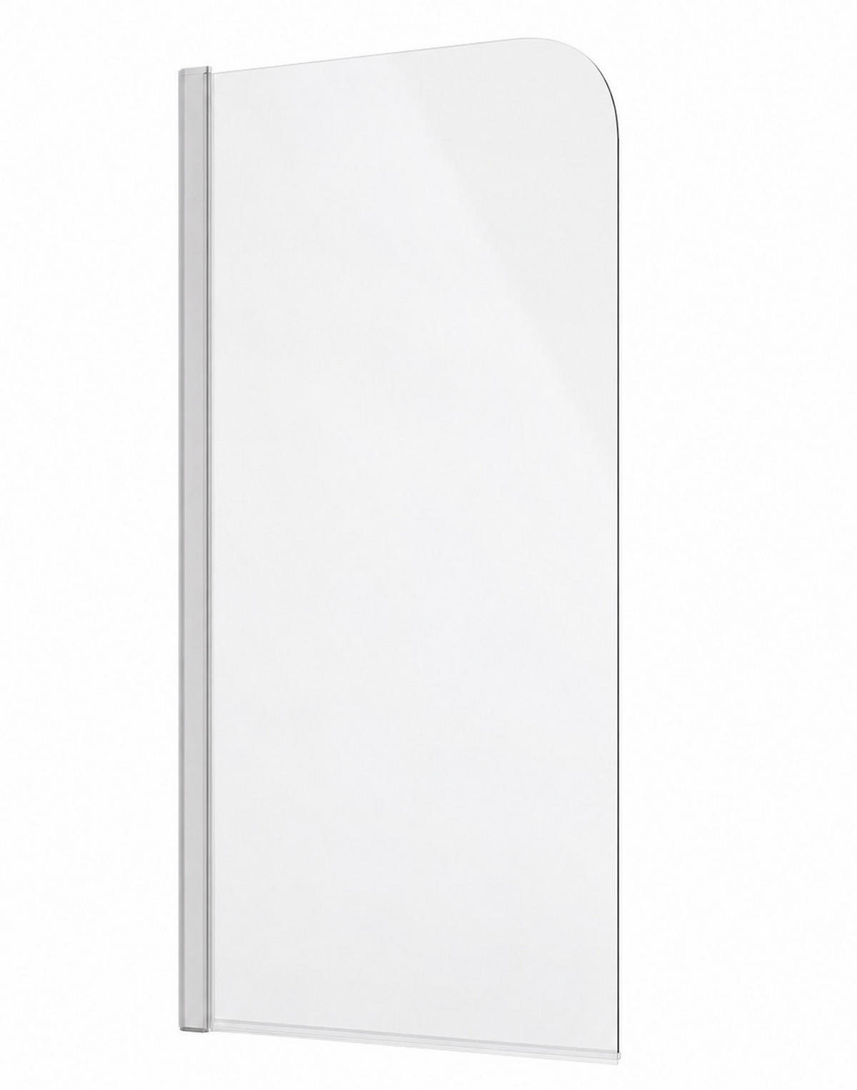 KADNA ZAŠČITA Torino 1 del krom - 60 x 140 cm - barve kroma, steklo (60/140cm) - Badplaats