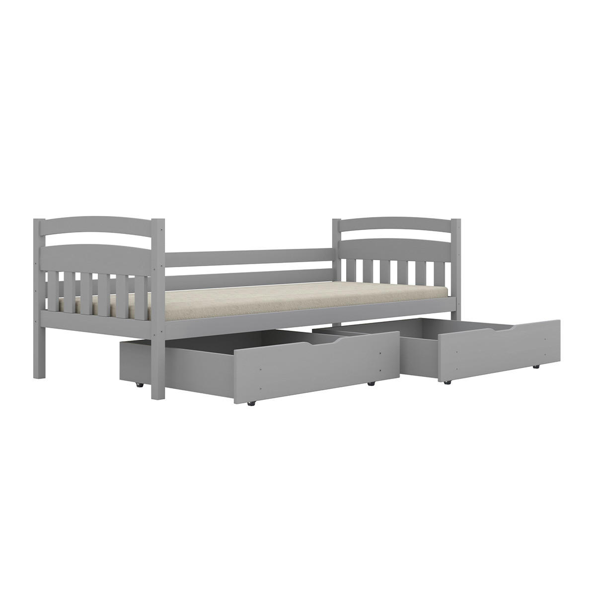 KREVET 90/200 Tosia Sivi - siva, drvo (90/200cm) - Petits-meubles