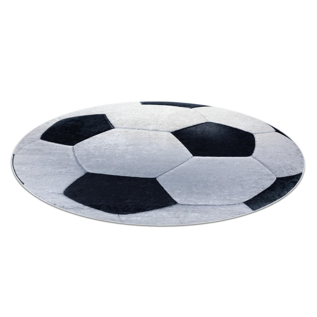 Thumbnail - rugsX Teppich, Weiß, Textil, Rund, 100x100 cm, Teppiche & Böden, Teppiche