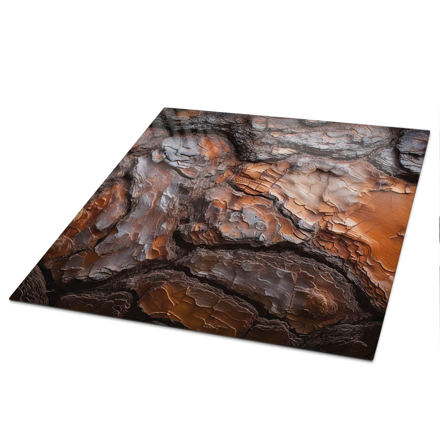 Wallfluent Tischplatte Orange 50x0.4x50 cm