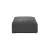 SOFA SITZELEMENT SEPHI Anthrazit Cord - Anthrazit/Schwarz, Kunststoff/Textil (82/39/82cm) - KAWOLA
