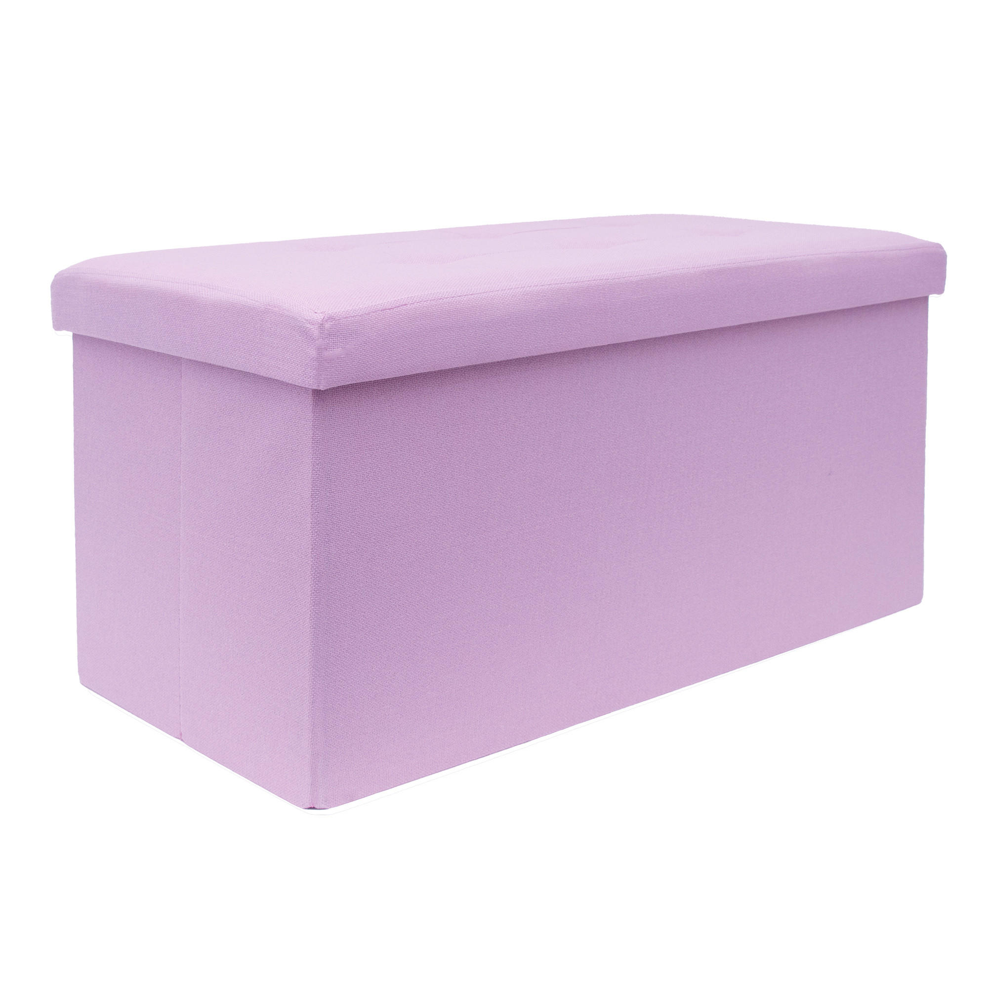 Intirilife Sitztruhe Rosa 38x38x76 cm