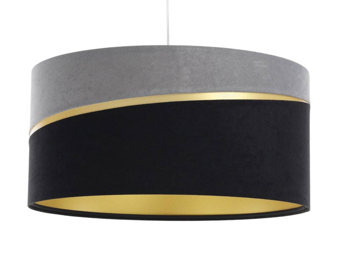 HÄNGELEUCHTE Grau 30/20 cm - Schwarz/Grau, Kunststoff (30/0.4/20cm) - ONZENO