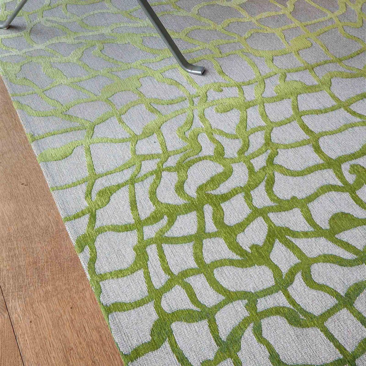 TEPPICH Republic Green Mad Men 240/340 cm - Grün, Textil (240/340cm) - Louis De Poortere