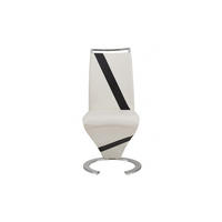 STUHL - 61 cm x 49 cm - kunstleder - weiß Twizy - Weiß, Leder (61/100/49cm) - Vente-Unique