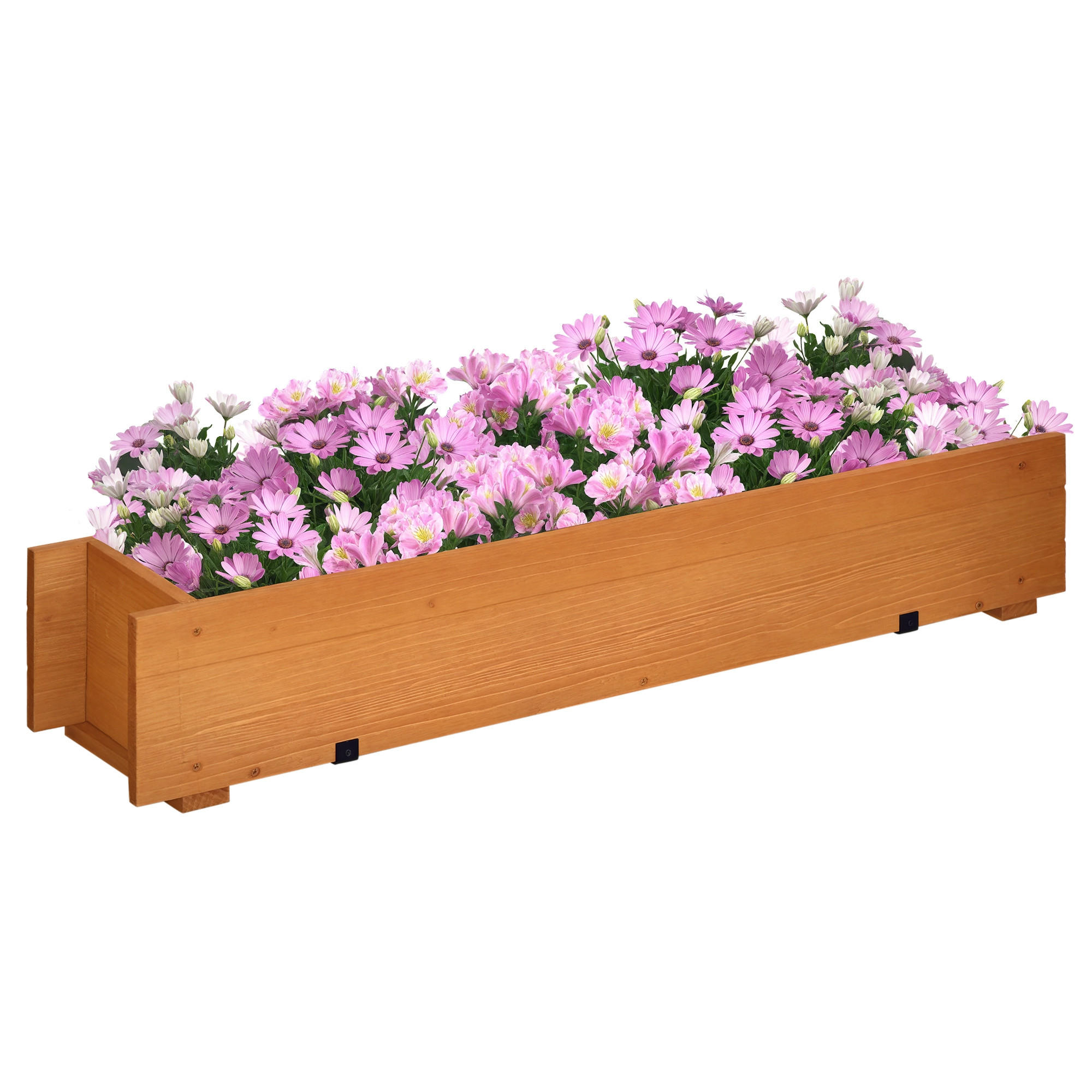 ComfortXL Hochbeet Braun 91x16.5x18 cm