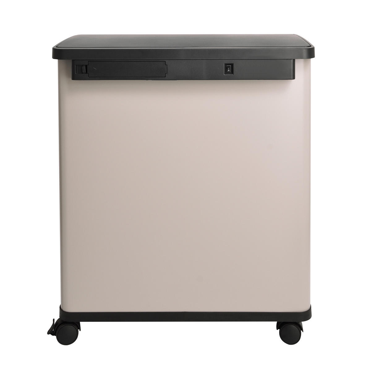 MÜLLEIMER SR2X30 60L Taupe - Taupe, Metall (57/60/34cm) - SVITA