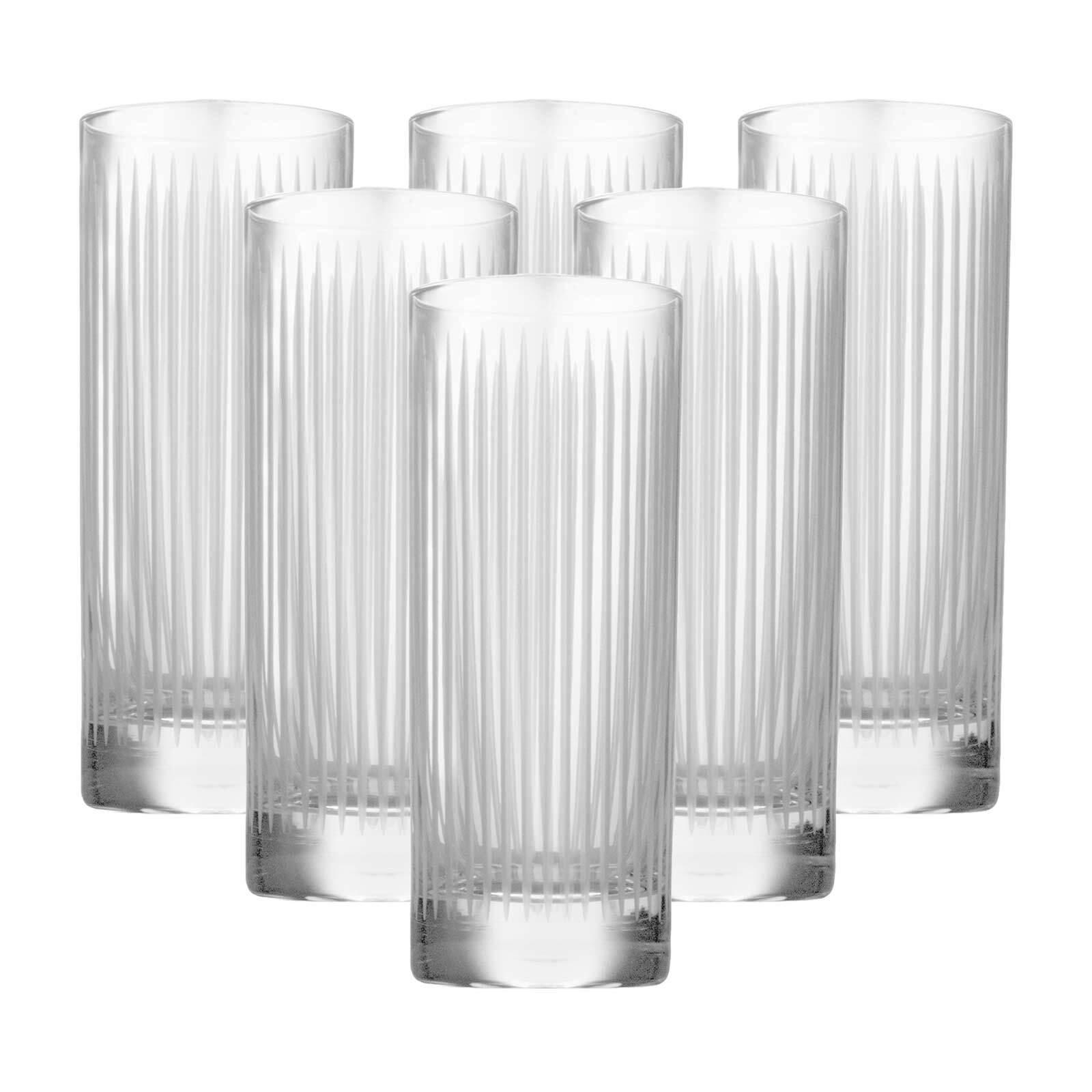 LONGDRINKGLÄSER New York Bar Soho transparent 405 ml 6er Set - Transparent, Glas (0.405L) - Stölzle Lausitz