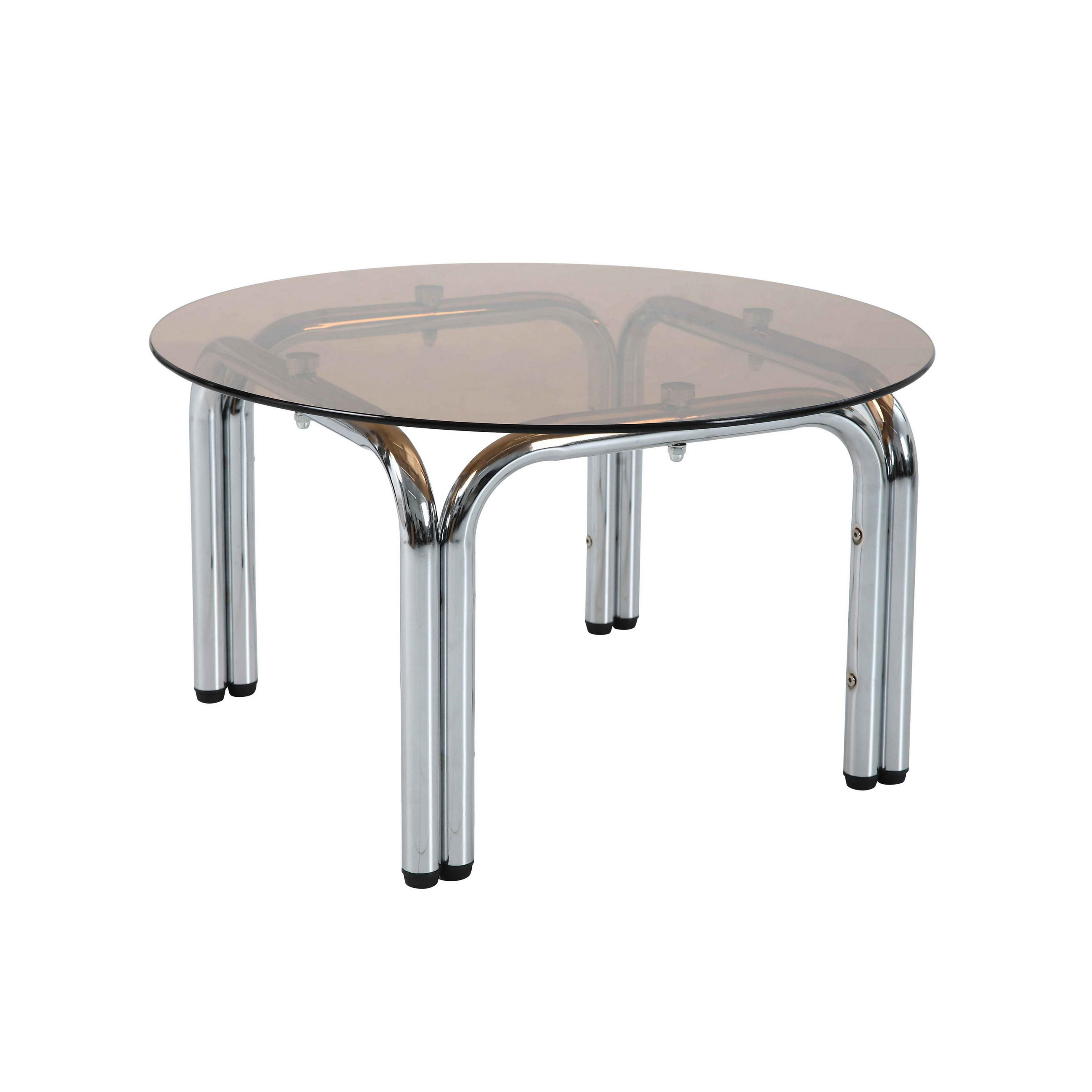 COUCHTISCH, Braun - Braun, Glas (70/70/41cm) - Oviala