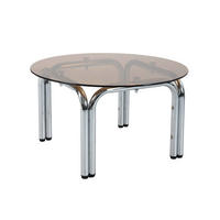 COUCHTISCH, Braun - Braun, Glas (70/70/41cm) - Oviala