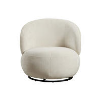 SESSEL mit gerader Rückenlehne - 1 Person - Stoff - Beige - Beige, Textil (76/69/82.5cm) - Vente-Unique