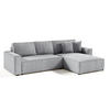 ECKSOFA Isaac 4 Sitzplätze Grau - Grau, Holzwerkstoff (294/185cm) - Petits-meubles
