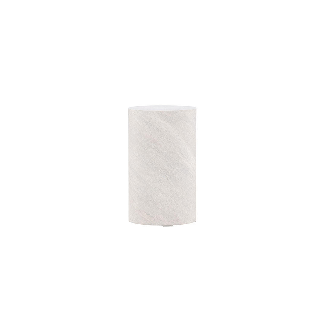 ECKTISCH, York, Grau, MDF, 30 x 30 x 50 cm - Grau, Holzwerkstoff (30/30/50cm) - ebuy24