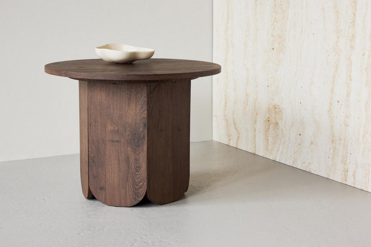 COUCHTISCH, Tekla, Mocca, MDF, 60 x 60 x 45 cm - Mokka, Holzwerkstoff (60/60/45cm) - ebuy24
