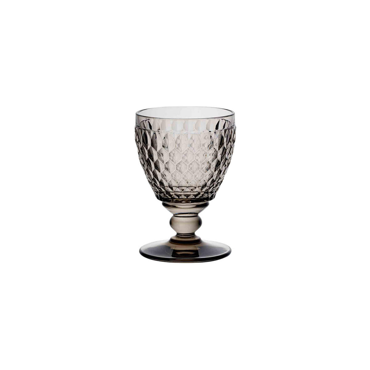 WEIN- & LONGDRINKGLÄSER Boston Coloured smoke 12er Set - Grau, Glas - Villeroy & Boch