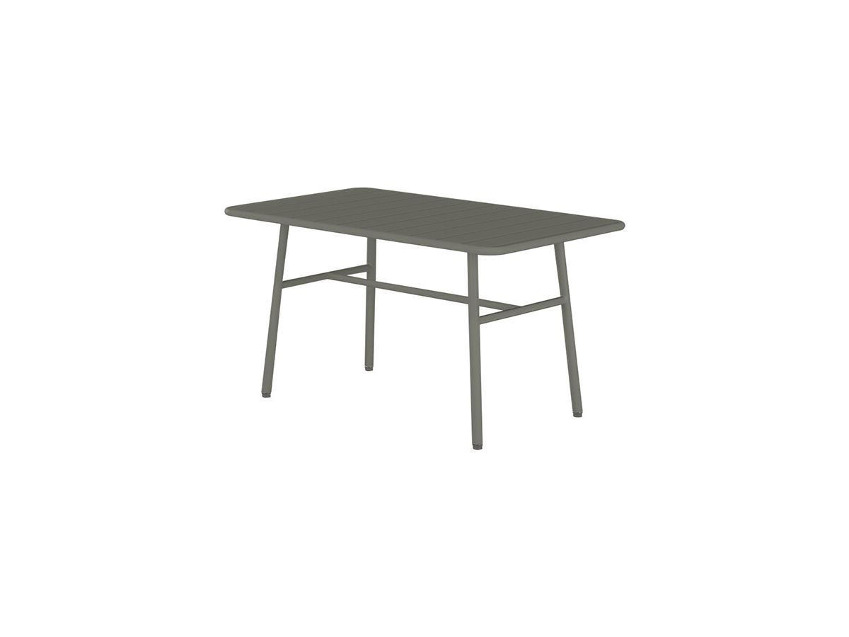 GARTENTISCH - Metall - Anthrazitgrau - MIRMANDE von MYLIA - Anthrazit, Metall (89/50/47cm) - Vente-Unique