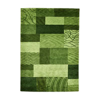 HANDKNÜPFTEPPICH Domas 190x290 cm - Grün, Textil (190/290cm) - THEKO