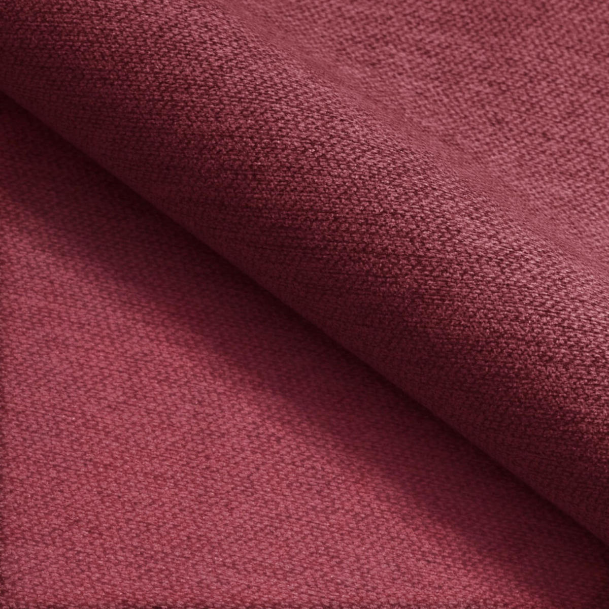 SOFA 4-sitzer Bastien In Stoff Gemma - Rot, Holzwerkstoff/Textil (335/95/97cm) - Fun Möbel