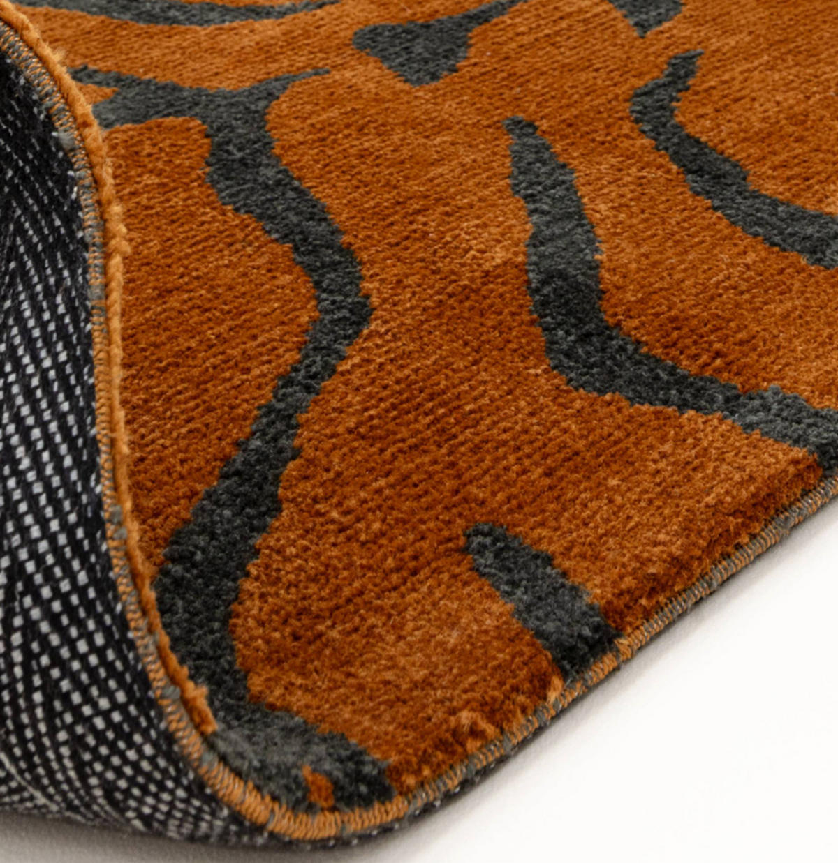 TEPPICH modern Flachgewebe SAVAGE Orange 160 x 230 cm - Orange, Textil (160/230cm) - Novatrend