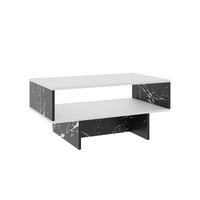 COUCHTISCH Mjölby 80/45/37 - Schwarz, Holzwerkstoff (45/80/37cm) - [en.casa]