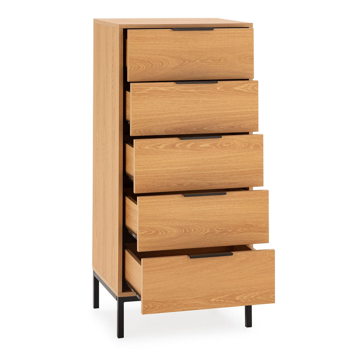 KOMMODE 50/115/40 Auri Eichenfarbe - Honigeiche, Holzwerkstoff (50/115/40cm) - VS Venta-stock