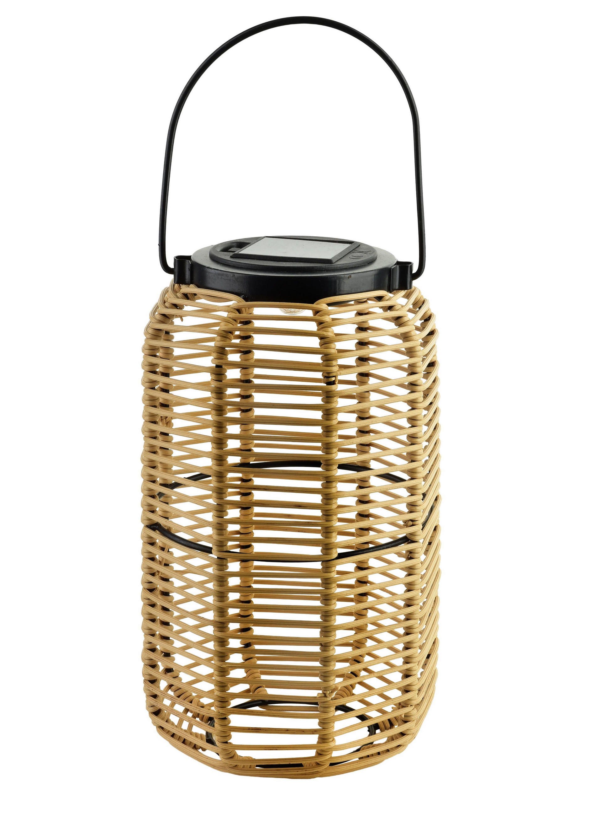 LANTERN Sokke béžová 15/15/36 cm plast - béžová, plast (15/36/15cm) - Mondex