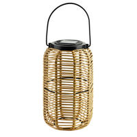 LANTERN Sokke béžová 15/15/36 cm plast - béžová, plast (15/36/15cm) - Mondex