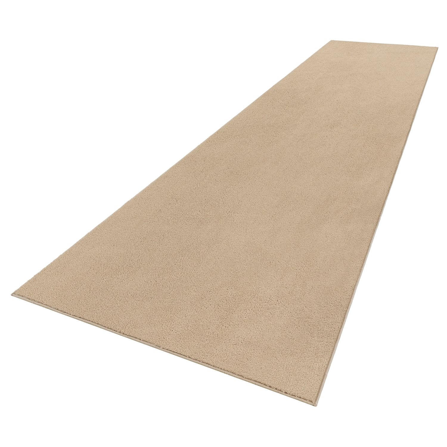 FLACHWEBETEPPICH Dunkel-Beige 80 x 150 cm - Beige, Kunststoff (80/150cm) - TT Home