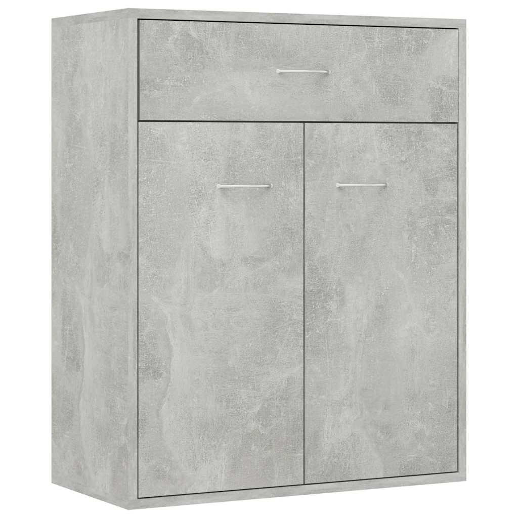 vidaXL Sideboard Hellgrau 60x75x30 cm