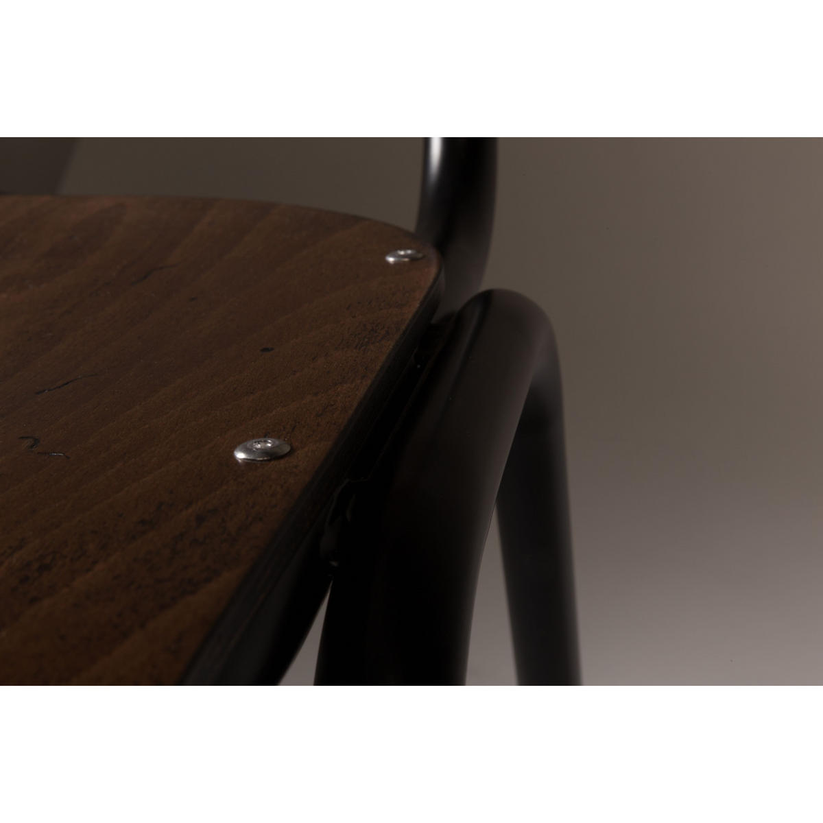 ESSZIMMERSTUHL Scuola Holz - 4 er Set - Braun, Holz (43/82.5/49cm) - Dutchbone