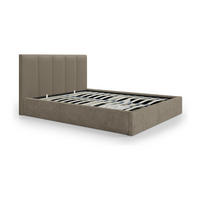 BETT mit Bettkasten - 2 -Sitzer - Polyester - taupe - KILACLO - Braun, Textil (213/170cm) - Vente-Unique