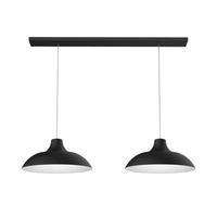 HÄNGELEUCHTE - Schwarz, Metall (30/30/15cm) - Lumicom