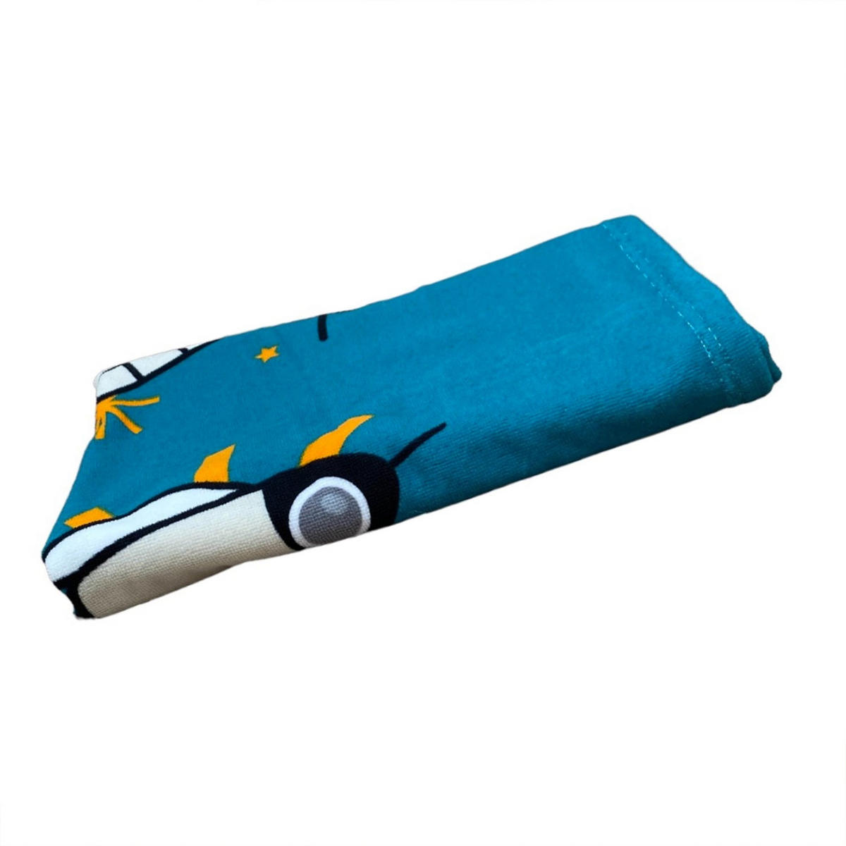 MIKROFASER-STRANDTUCH Kind Galactic - Blau, Textil (70/140cm) - LE COMPTOIR DE LA PLAGE