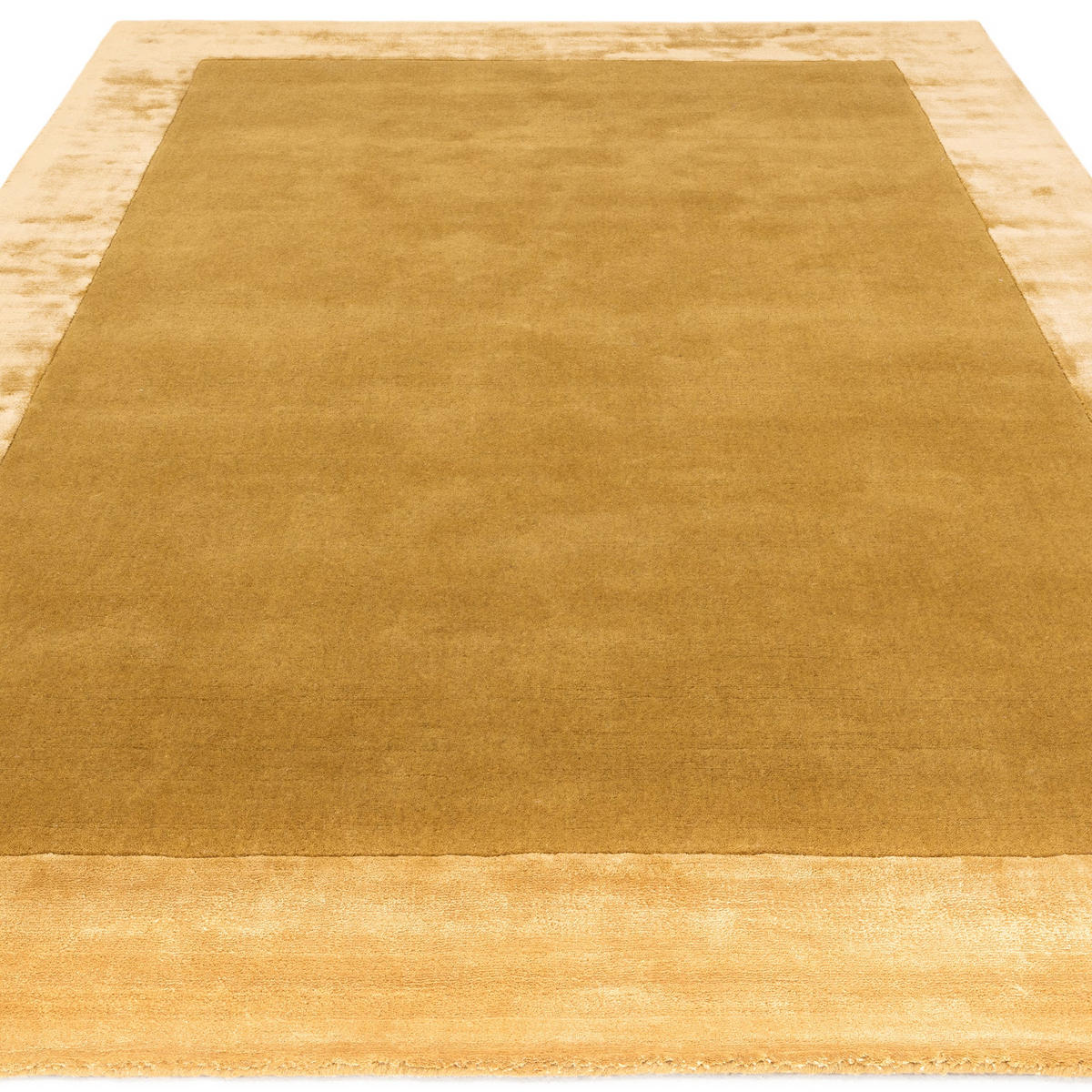 TEPPICH modern handgefertigt TOSCA Gelb 120 x 170 cm - Gelb, Naturmaterialien (120/170cm) - Novatrend