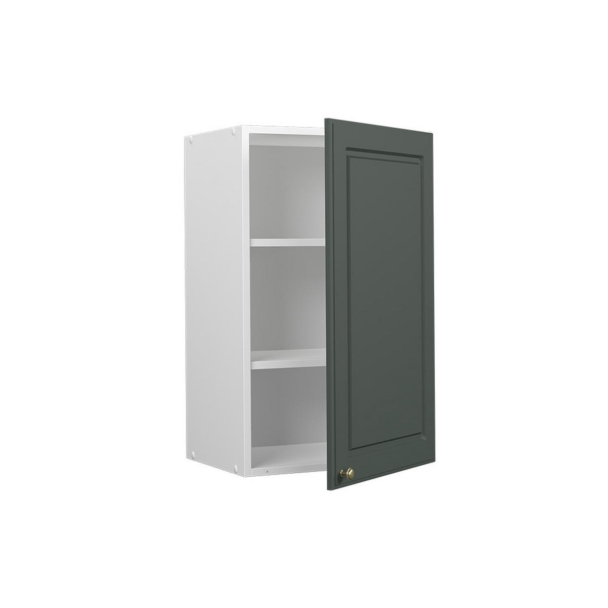 HÄNGESCHRANK Fame-Line Grün-Gold Landhaus 45 cm - Weiß/Grün, Holzwerkstoff (45/72/34.1cm) - Vicco