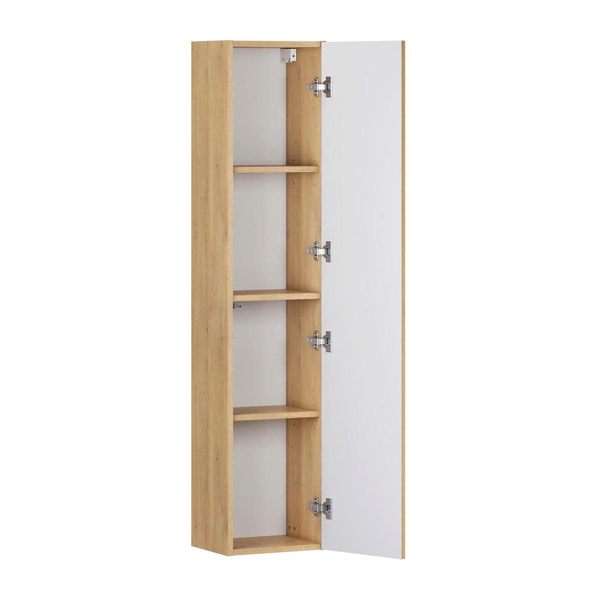HÄNGESÄULE Elias Holz - Braun, Holzwerkstoff (30/140/25.5cm) - Petits-meubles