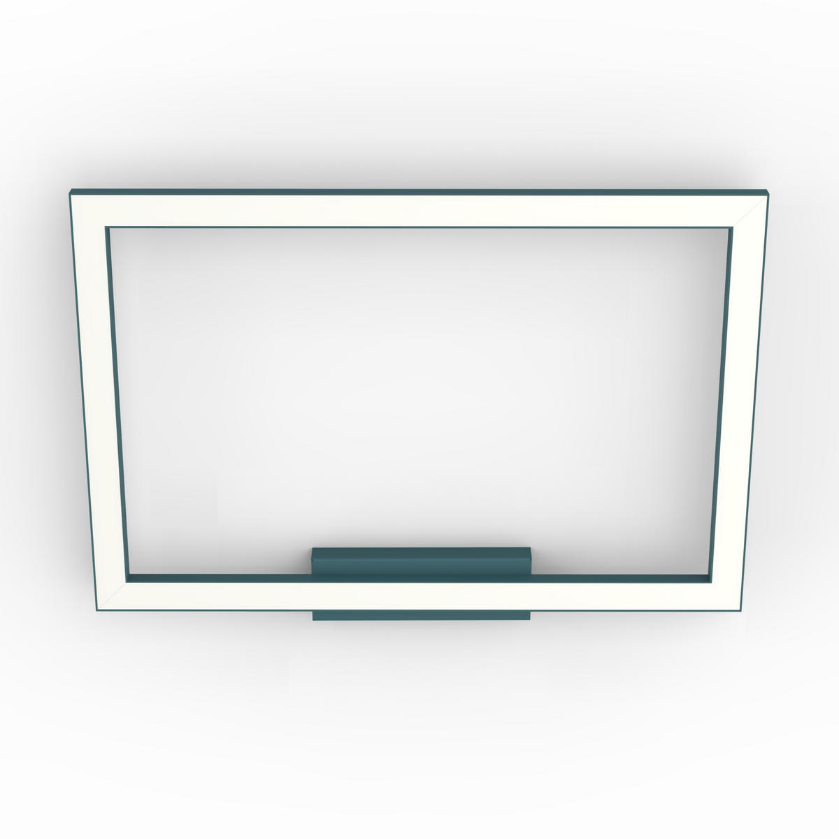 LED-DECKENLEUCHTE - Schwarz Hochglanz, Metall (40/60/100cm) - Lumicom