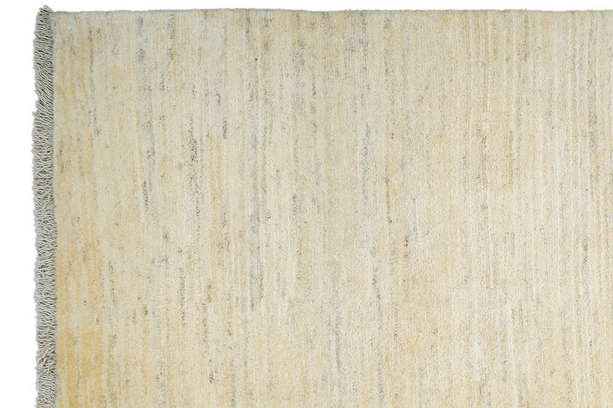 GABBEH-TEPPICH handgeknüpft Beige 249/169 cm Schurwolle - Beige, Textil (169/249cm) - Looma