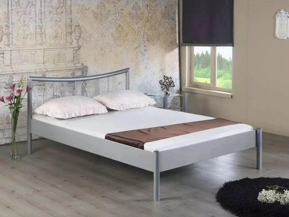 METALLBETT Hanna / 140 x 220 cm / schwarz - Schwarz, Metall (140/220cm) - BED BOX