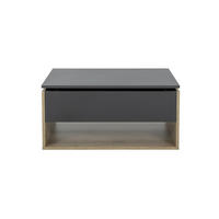 COUCHTISCH H44 cm - URBAN - Eschefarben, Holzwerkstoff (90/60/44cm) - Calicosy