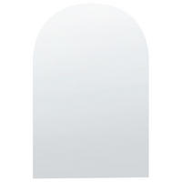 WANDSPIEGEL 50/75 cm Silber Annecy - Silberfarben, Glas (75/0.5/50cm) - Beliani