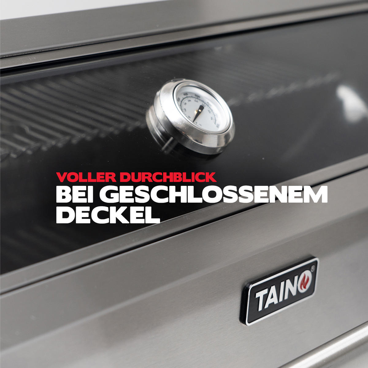 GASGRILL Platinum Yamara 6+2 - Silberfarben, Metall (159/117/55cm) - TAINO