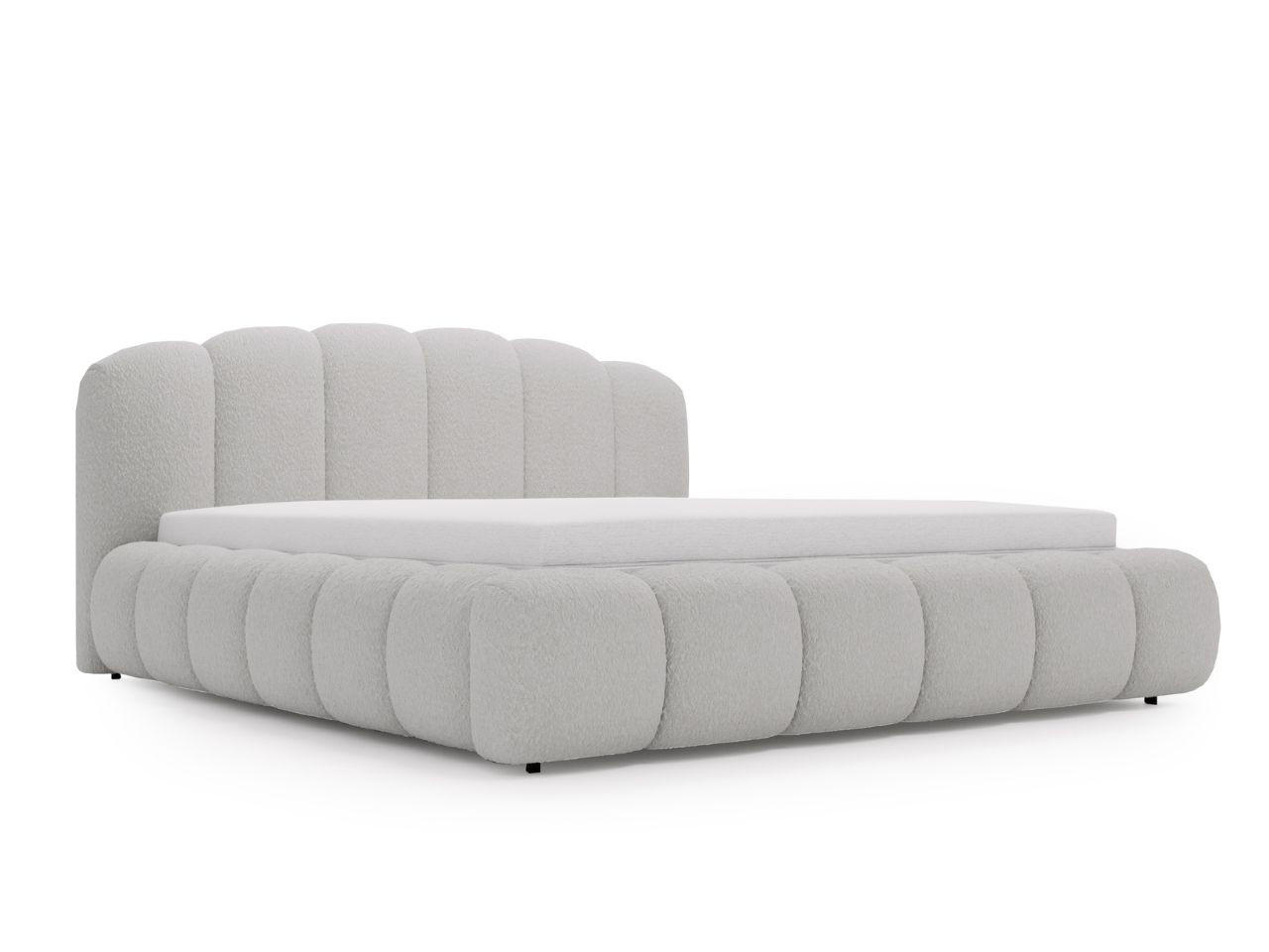 POLSTERBETT CLOUD SOFT - Grau, Textil (226/234cm) - Graingold