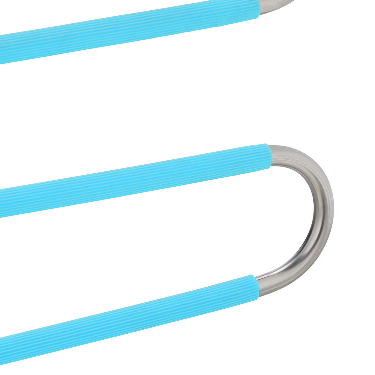 4XVEČNAMENSKI hlačnik - večbarvno, kovina/umetna masa (32.5/38/1cm) - Relaxdays