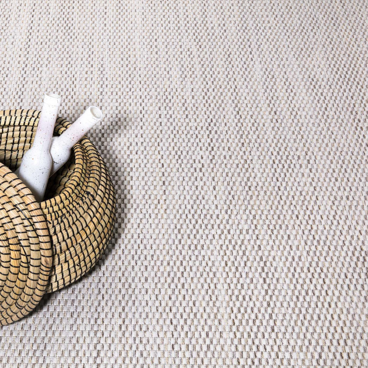 OUTDOOR-TEPPICH Sun 470 Beige 200x290 cm - Beige, Textil (200/290cm) - carpet city