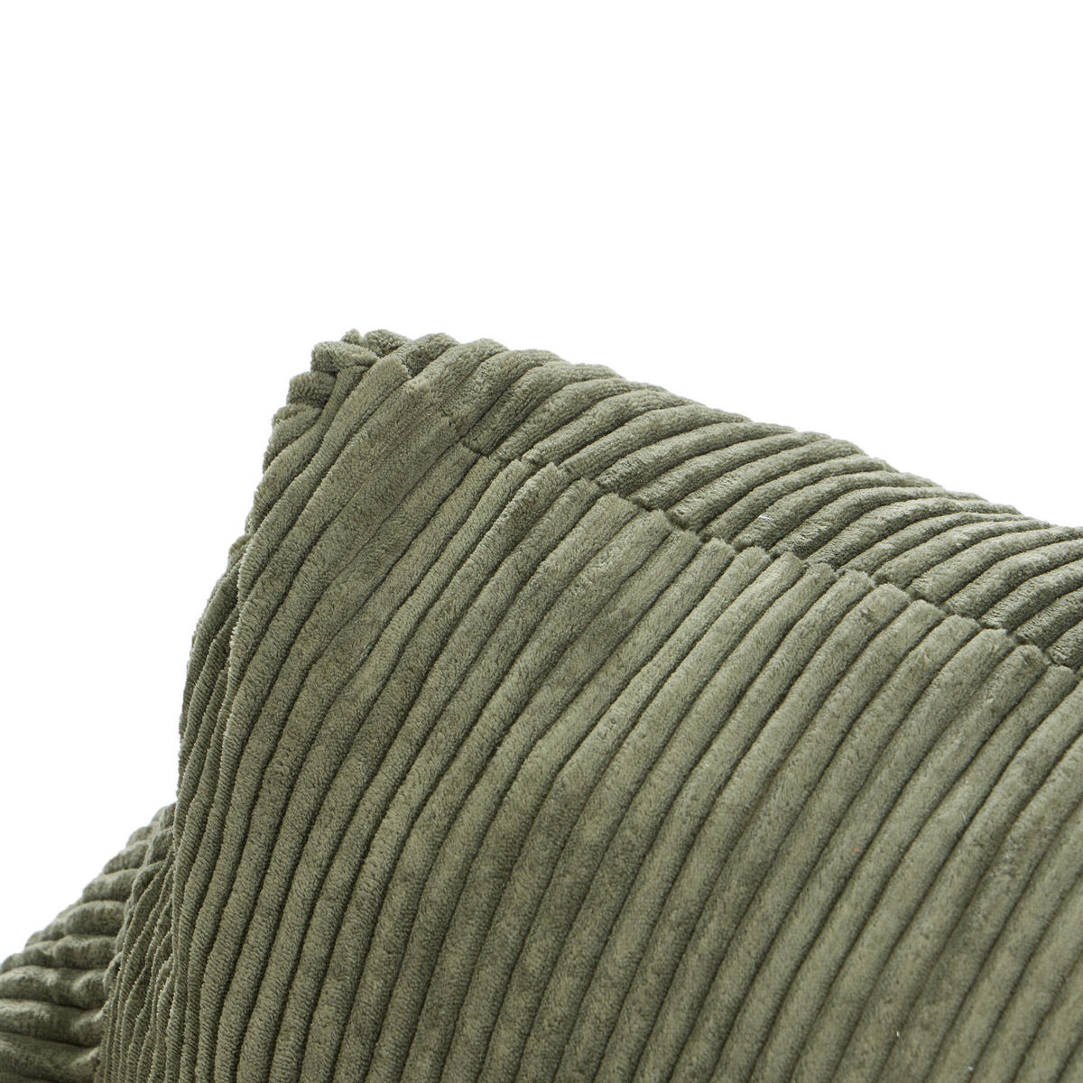 POUF kord Grün - Grün, Textil (95/80/95cm) - Nordlys
