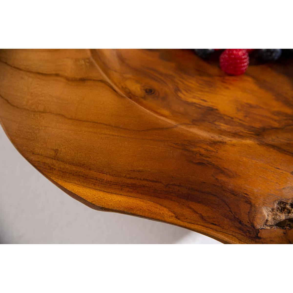 SCHALE NATURE ROOT Teakholz Wurzelholz Teakholzfarben 40 cm - Braun, Holz (40/12/40cm) - riess-ambiente